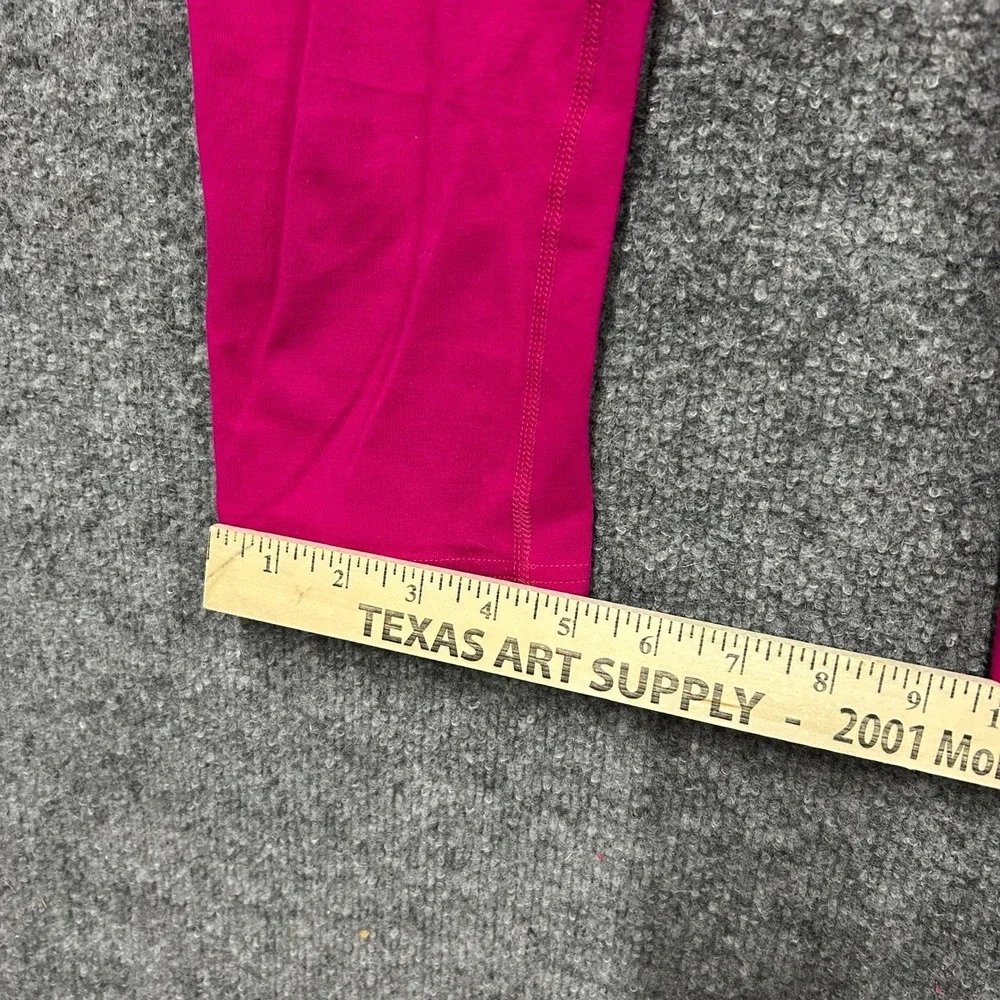 Nike Leggings Womens Size XS Pink Dri-Fit Cropped Athletic Performance Tights